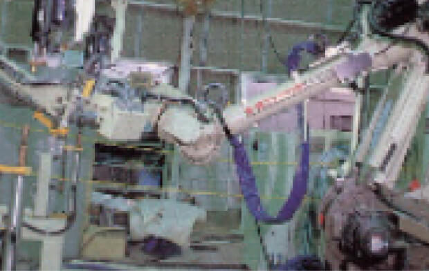 ロボット周辺設備の写真